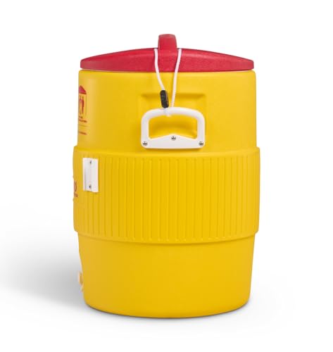 Igloo Industrieller Getränkekühler, 30,5 l, gelb/rot/weiß