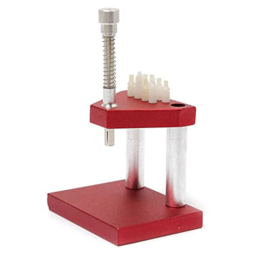 BZBZB Estrattore per lancette per Orologi, stantuffo Portatile, Strumento di Riparazione Professionale per orologiai, Parti Accurate, Rosso