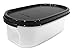 Tupperware Modular Mates Oval #1 (2 cup size) with Black Seal
