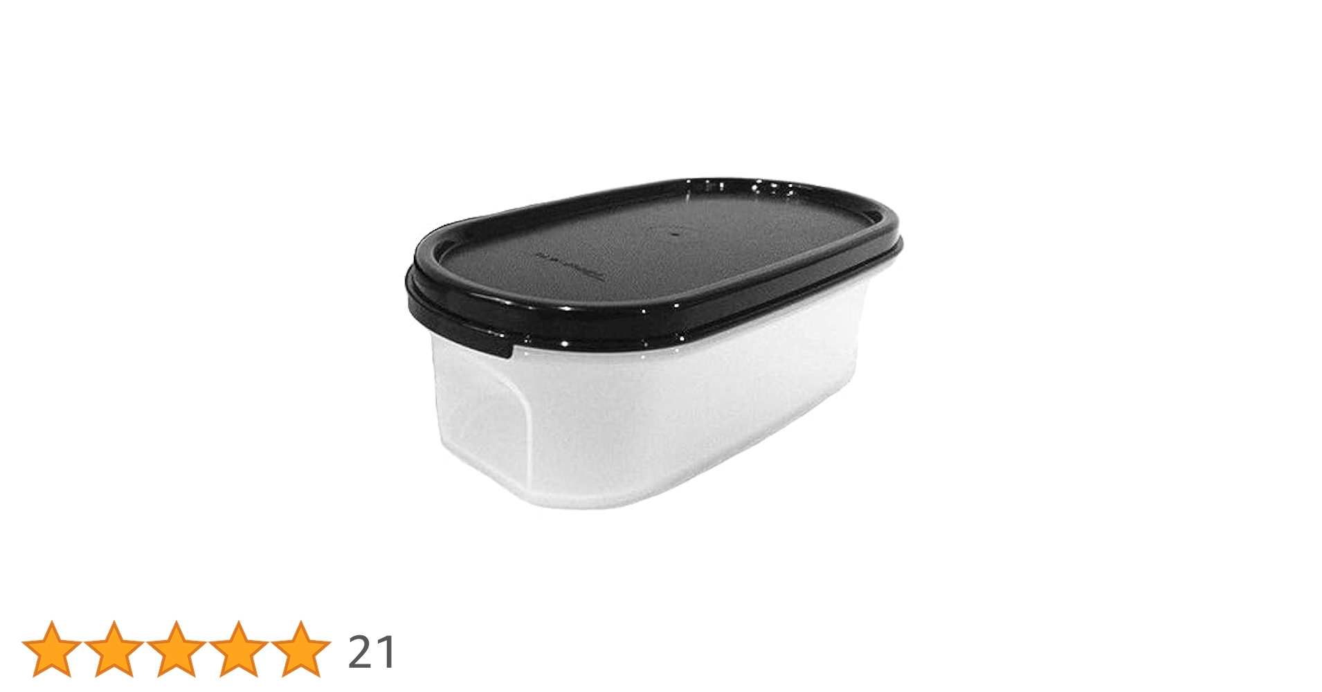 Amazon.co.jp: タッパーウェア モジュラーメイト オーバル #1 (2