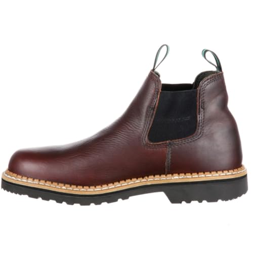 Image of Georgia Giant High Romeo Waterproof Steel Toe Boot, Soggy Brown, Size 11(W)