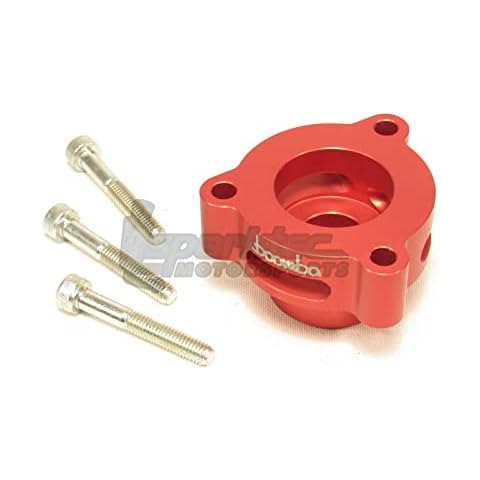 Boomba Racing THROTTLE BODY SPACER RED Compatible with FORD FUSION 1.6 Cover