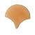 Moroccan Mosaic & Tile House Natural Terracotta Fish Scale, 6"X6"X3/4", Tile, Orange
