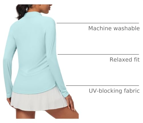 Heathyoga Women's UPF 50+ Golf Pullover