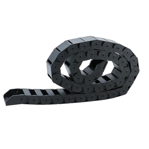 Chaîne porte-câbles 15x20 mm L1000mm nylon noir pour guidage machine CNC
