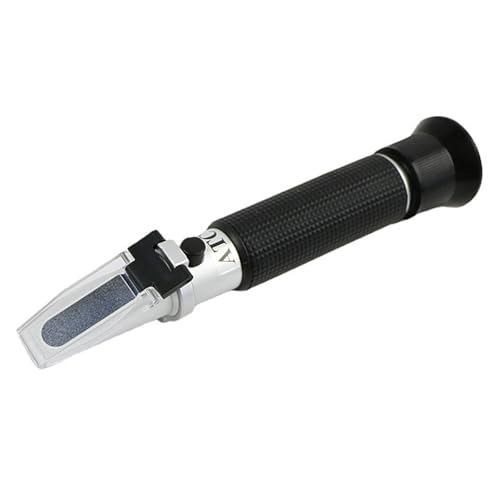 Ieron Refractómetro de salinidad con compensación automática de Temperatura   0 100 PPT y Gravedad específica de 1000 1070 para acuarios de Agua de mar