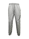 Nike Men's Sweatpants Cotton/Polyester Blend Jordan DA6803 Grey (Large)