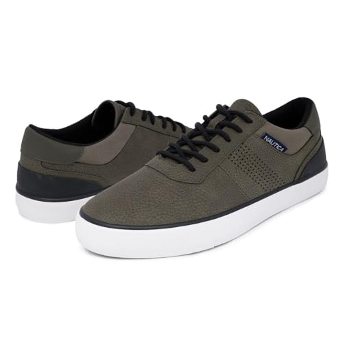 Image of Nautica Men's Classic Lace-Up Boat Shoes Low Top Fashion Sneaker - Stylish and Comfortable Casual Shoe