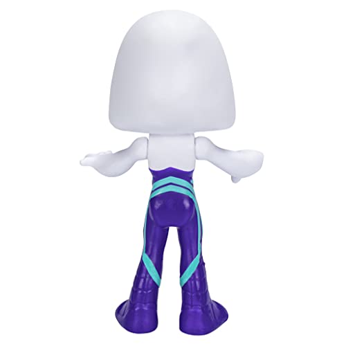 Boneco Spidey and His Amazing Friends - Ghost Spider - Figura 6 cm com Moto - F7262 - Hasbro