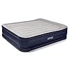 Intex-Deluxe-Pillow-Rest-Queen-Raised-Built-in-Pump-Fiber-Tech-Airbed-64135E Intex Deluxe Pillow Rest Queen Raised Built-in Pump Fiber-Tech Airbed | 64135E