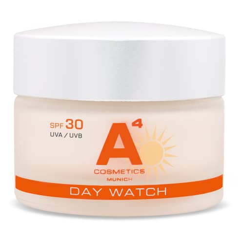 A4 Day Watch – Crema de día antiedad con protección solar SPF 30 (50 ml) | Clean Beauty cosméticos de base natural