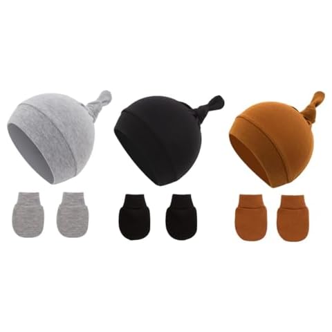 BBPIG Unisex Baby Adjustable Knot Hat Cotton Soft Cute Knit Hat Cap (301) Cover