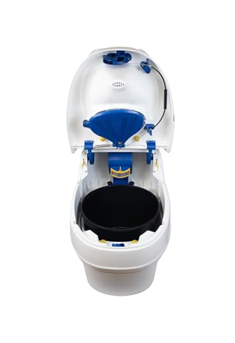 Separett Villa Urine-Separating Compost Toilet | No Additives or Mixing Needed | High-Capacity Design | For Homestead, Schoolie, Cottage Use - Thumbnail 7