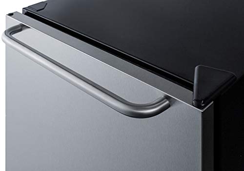 Summit 24" Refrigerator, Undercounter Fridge, 5.5 cu.ft. Capacity, ADA Compliant, Stainless Steel- AR5BS on Fridge.com