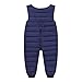 Toddler Snow Pants Baby Boy Girl Winter Clothes Down Puffer Coat Warm Snow Ski Bib Overalls Snowsuit Blue 2-3 Years
