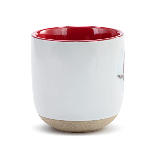 Taza de café navideña de piedra 12 oz con diseño de cardenal miniatura 4