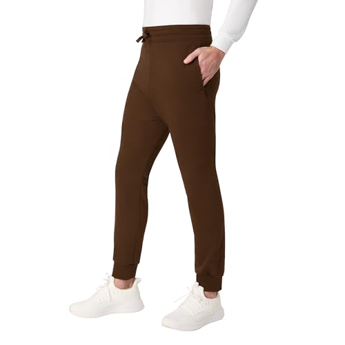 Image of Hanes Men's Jogger Sweatpants, EcoSmart Jogger Sweatpants for Men, Men's Fleece Lounge Pants