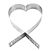 6-12 Inch Adjustable Cake Mold Ring for Baking, Love Heart Shaped Stainless Steel Cake Ring Mold, Multipurpose Steel Ring Cake Mold Baking Gift
