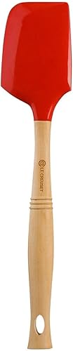 Miniatura 8 de Le Creuset Revolution - Espátula mediana de silicona, color cereza (rojo cereza)