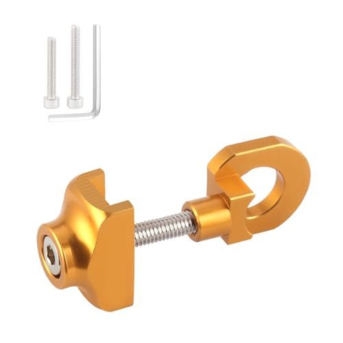 MAJIAOFANG Aluminum Alloy Bicycles Chain Tensioner Bike Chain Adjuster Stabilizers for Single Speed Bicycles Chain Fastener Aluminum Alloy Bicycles Chain Tensioner