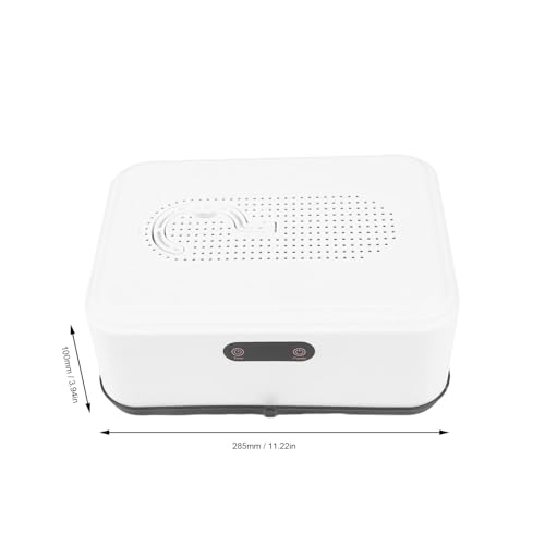 Asixxsix Tragbarer Wäschetrockner, intelligente digitale Anzeige, faltbare elektrische Trockenmaschine mit Trockentasche, kompakter Wäschetrockner für Reisen, Zuhause und Wohnung (EU -Stecker 220 V)