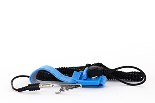Image of WS-AE-713-12 ESD Wrist Strap 12' Coil Cord & 1 Meg ohm Resistor