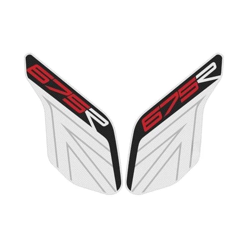 Autocollant Réservoir Moto Daytona 675 R 2013-2016 Protection Latérale Flanc