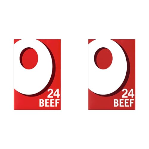OXO 24 Beef Stock Cubes Made with Authentic Meat Juices, 142 g (Pack of 2)