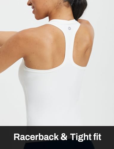 baleaf Women's Racerback Workout Tank Tops Racer Back Yoga Gym Athletic Running Sleeveless Shirts Camisole4