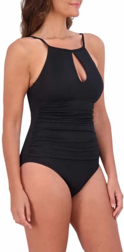 Jessica Simpson Womens Midweight Textured One Piece Swimsuit2