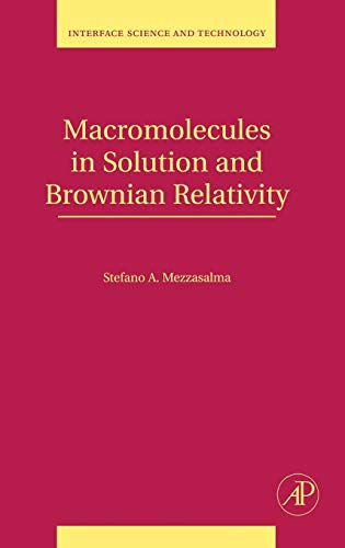 Macromolecules in Solution and Brownian Relativity view 2