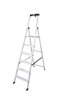 KRAUSE Stehleiter Solido, 6 Stufen, 126658 – Ansicht 4