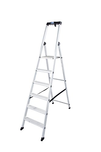KRAUSE Stehleiter Solido, 6 Stufen, 126658