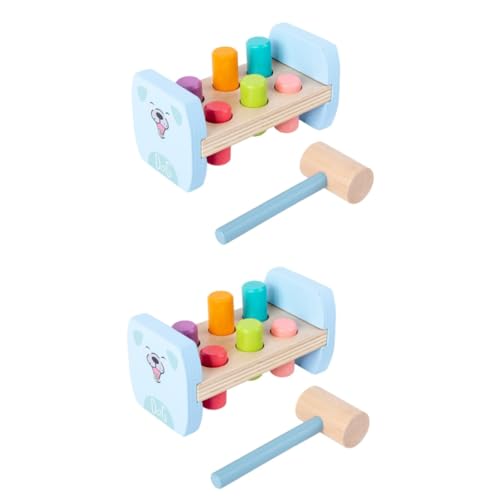 Toyvian 2 Conjuntos De Mesa De Empilhamento Wodoen Brinquedo Ativo Mão Olho Bater Brinquedo Engraçad
