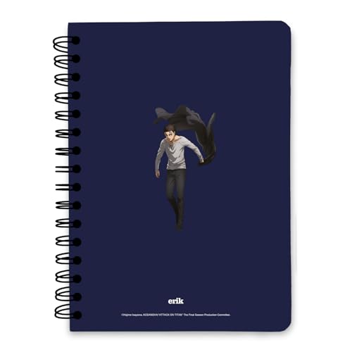 Grupo Erik A5 Notebook Hardback - Attack On Titan Manga Stationery Supplies - Image 2