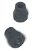 Quad Cane Tip, 1-5/16 in. H, Black, PK4