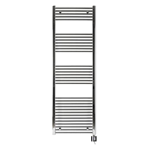 Eco Radiateur - Sèche-serviette électrique – Radiateur salle de bain programmable – Porte serviette avec minuterie – Chauffage pour salle de bain -...