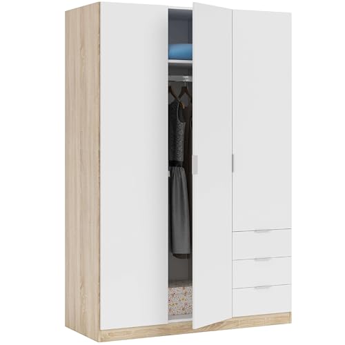 Variante de Habitdesign armarios dormitorio 3 puertas 3 cajones 121x180x52