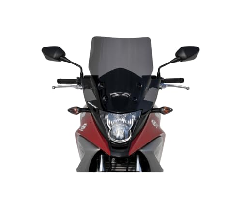 compatible avec/remplacement pour 800 VFR CROSSRUNNER -11/14- BULLE HAUTE ERMAX NOIRE CLAIRE -0101125