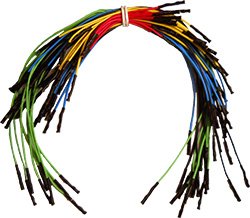 Qty. 10 of Each, 3", 5", 7", 9" and 12" Female Jumper Wires