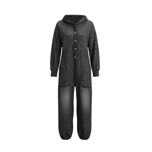 Combinaison en jean haut de gamme en coton extensible doux