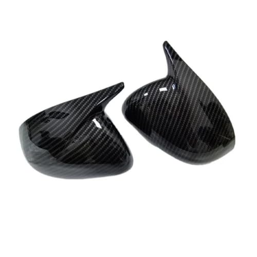Capuchon rétroviseur autocollant voiture aspect carbone garniture aile pour Rio 2011-2017