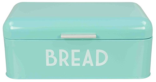 Home Basics Grove Bread Box For Kitchen Counter Dry Food Storage Container, Bread