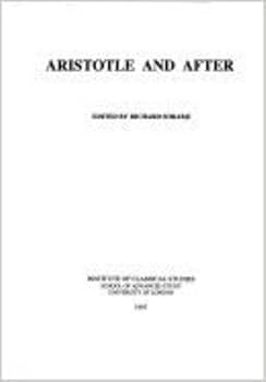 Paperback Aristotle and After Book