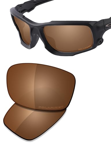 Image of SAUCER Premium Replacement Lenses & Nosepads for Oakley Si Ballistic Shocktube OO9329 Sunglasses