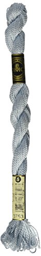 Hilo de Algodón DMC Pearl Cotton Tamaño 5 Azul Muy Claro miniatura 1
