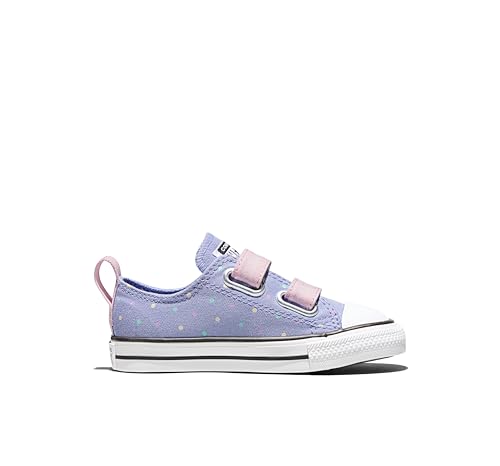 Converse Unisex Kids Chuck Taylor All Star Beads Easy On (Infant/Toddler) Very Peri/New Found Bloom 7 Medium Toddler