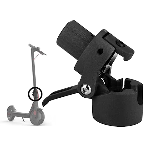 Jadeshay Folding Pole Base,Electric Scooter Lock Screw Hook Metal Connector Replacement Spare Parts Folding Rod Base Accessories Compatible with M365