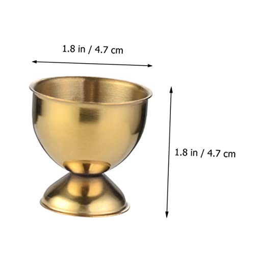 TOPBATHY 60stücke Eierbecher Eierhalter Für Tisch Spülmaschinenfest Und Rostfrei Für Gekochte Eier Und Festliche Anlässe – Bild 7