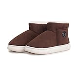 [THANKO] ヒーターでしっかり保温 あったかムートンブーツ MUTN25SBWM ブラウン Mサイズ 27〜28cm 足底ヒーター付きブーツ ルームシューズ 電熱ブーツ